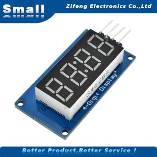 Tm 1637 โมดูลหน้าจอ Led สําหรับ Arduino 7 Segment 4 Bits 0 . 36 นิ้ว