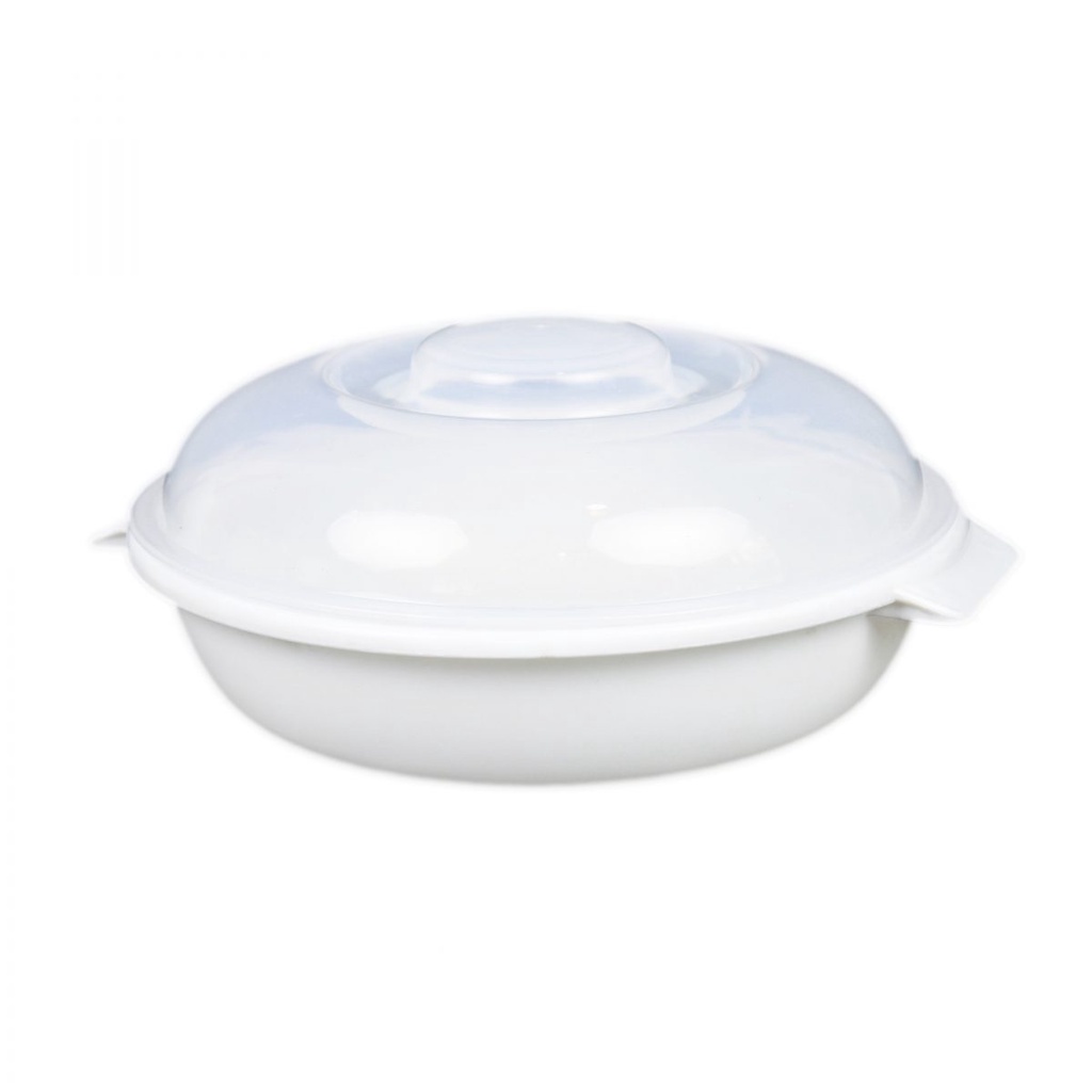 ถ้วยไมโครเวฟ ชามอุ่นอาหารในไมโครเวฟ พร้อมฝาปิด ความจุ 650 ml. microwave bowl แบรนด์ Micronware รุ่น 5086