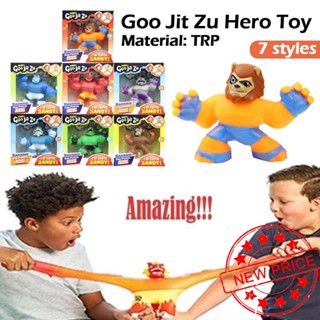 Goo Jit Zu Hero TRP เกมของเล่นคลายเครียด สําหรับเด็ก J7H1