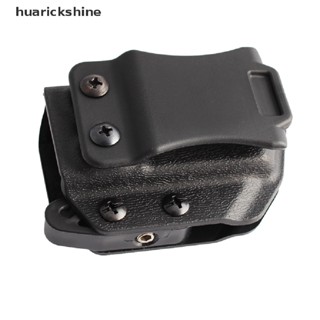 Huarickshine^^ ซองใส่แมกกาซีน IWB OWB แบบคู่ ขนาด 9 มม. .40 สําหรับนิตยสาร