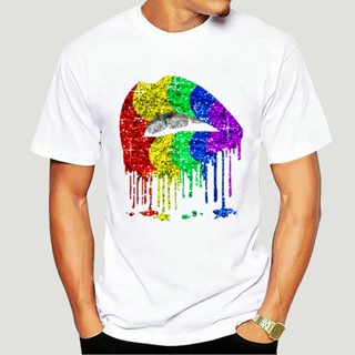 Men Glitter Lgbt Lips Sparkle Version Best Selling Four Season Sport Set Man T Shirt_12