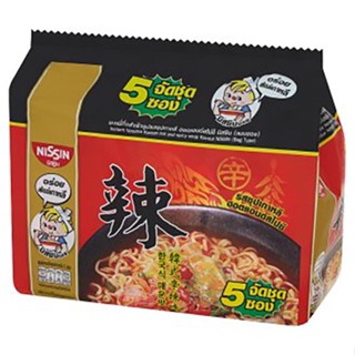 นิสชินซองรสซุปเกาหลีฮอตแอนด์สไปซี KOREAN 60กNISSIN BAGHOT SPICY FLAVOUR60G