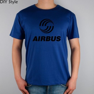 Yuanl5 {พร้อมส่ง เสื้อยืดแขนสั้นลําลอง ผ้าฝ้าย 100% พิมพ์ลาย Airbus Aviation Flight Lycra พลัสไซซ์ ไซซ์ XS-6XL ของขวัญวั