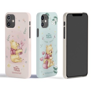 Disney Winnie the Pooh - Color hard / Clear jelly case compatible for iphone 14 13 12 11 pro max s23 s22 ultra plus casing piglet