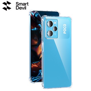 SmartDevil เคสซิลิโคนนิ่ม แบบใส ลายปีศาจ กันกระแทก สําหรับ Xiaomi POCO X5 Pro POCO X4 Pro POCO X4 GT POCO X3 Pro Mi 11T Pro Redmi Note 12 Pro