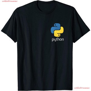 เสื้อยืดฤดูร้อน แฟชั่นที่กำหนดเอง นักเขียนโปรแกรม  เสื้อยืด  Python Programmer T-Shirt Computer Developers Tee T-Sh_02