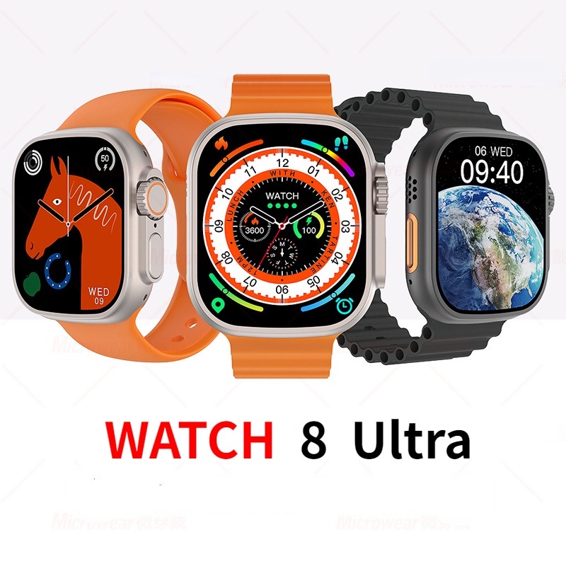 KD99 Ultra Smart Watch ใหม่ 8 Bluetooth Series Call Call Three Buts สําหรับสร้อยข้อมือกีฬากลางแจ้ง P