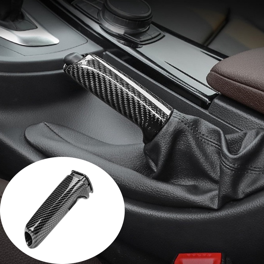 รถ Handbrake Grips ฝาครอบป้องกัน Fit สําหรับ BMW 1 2 3 4 series GT E46 E90 E92 E60 E39 F30 F10 F20