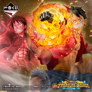 Luffy ของแท้ JP แมวทอง - Ichiban Kuji Banpresto [โมเดลวันพีช]