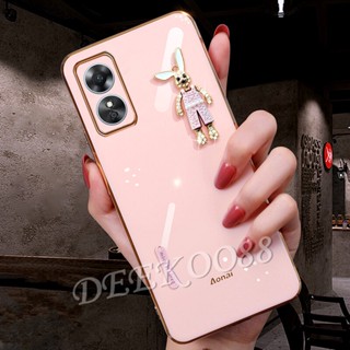 พร้อมส่ง เคสโทรศัพท์มือถือนิ่ม ลายกระต่ายน่ารัก วิบวับ สําหรับ OPPO Reno8 T 5G 4G Reno 8 8T 2023 Reno8T