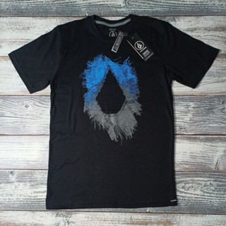 (รูปจริง 100%) ของแท้ VOLCOM เสื้อยืดผู้ชาย BM / พรีเมี่ยม คุณภาพสูง / ขายส่ง / กระจก 1: 1 / ลดราคาเล่นเซิร์ฟ / แขนสั้น