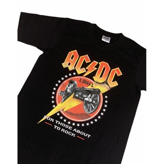 🔥 เสื้อวงดนตรี ACDC ผ้านิ่ม ใส่สบาย คอไม่ย้วย ผ้าไม่ย่าน รับประกัน 🔥