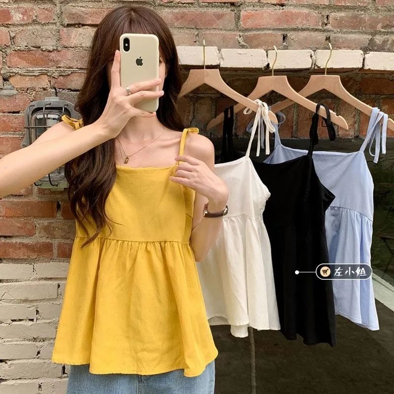 【imove】เสื้อแขนกุด สีพื้น 35-72 กก.