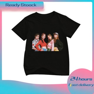 Blackpink แฟชั่นใหม่ เด็ก เสื้อยืด เสื้อผ้าเด็กผู้ชาย T Shrits เด็กผู้หญิง เสื้อยืดเด็ก แขนสั้น เสื้อผ้า