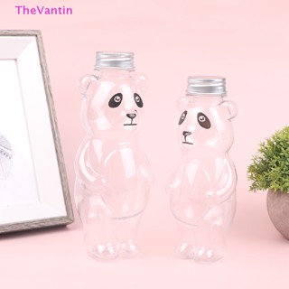 Thevantin ขวดน้ําผลไม้ แพนด้า พลาสติกใส แบบหนา 350 500 มล. 1 ชิ้น