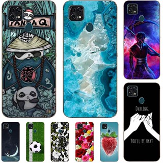 เคสโทรศัพท์มือถือ TPU แบบนิ่ม ลายการ์ตูนน่ารัก สําหรับ ZTE Blade 20 Smart V1050 Blade 10 Smart 6.49 นิ้ว V Smart 2050