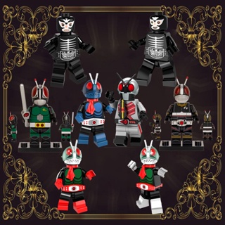 Kamen Masked Rider บล็อกตัวต่อ รูปการ์ตูนอนิเมะ ของเล่นเสริมการเรียนรู้ สําหรับเด็ก DIY