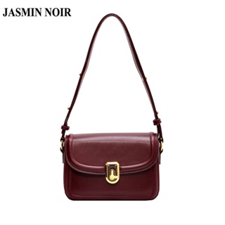 Jasmin NOIR กระเป๋าสะพายไหล่ สะพายข้าง หนัง PU สําหรับผู้หญิง