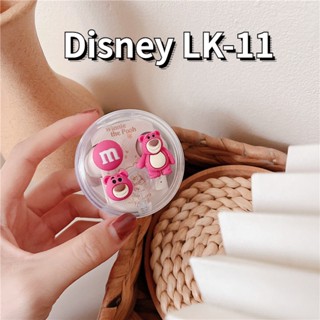 พร้อมส่ง! เคสหูฟัง แบบนิ่ม ลายการ์ตูนดิสนีย์น่ารัก สีโปร่งใส สําหรับ LK-11