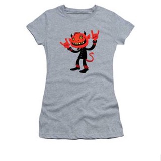 Heavy Metal Devil Womens T-Shirt เสื้อยืดสีพื้น เสื้อแฟชั่นผญ เสื้อเชิ้ตชาย เสื้อเด็กหญิง_03