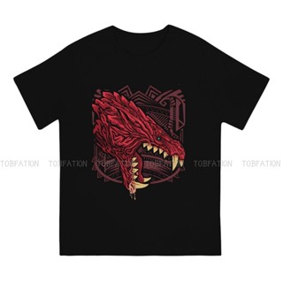 นักล่ามอนสเตอร์  Monster Hunter Fantasy-themed Action Role-playing Games Mens TShirt Odogaron  Individuality TShir_01