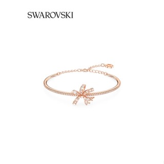 [Wang Yibo Same Style Series] Swarovski VOLTA สร้อยข้อมือ ผ้าไหม ขนาดเล็ก รูปโบว์ ของขวัญ