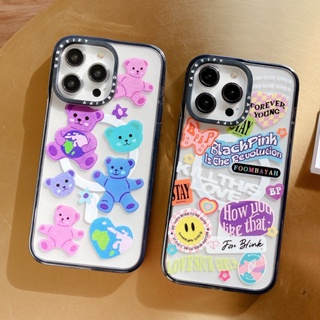 【ฉลากสีชมพู】Casetify เคสโทรศัพท์มือถืออะคริลิค ดูดซับแม่เหล็ก คุณภาพสูง สําหรับ iPhone 14 Pro max 13 13 Pro max 11 Pro max 14 14Pro 12 12Pro 12 Pro max 13Pro