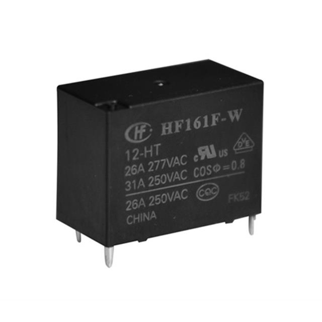 Honggen รีเลย์ HF161F-12-H HF161F-24-H-W-12-HT 24V หนึ่งชุดปกติเปิด 4 Pins