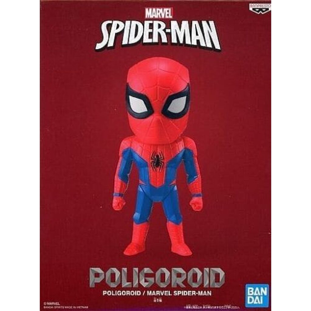Spider Man ของแท้ JP - Poligoroid Banpresto [โมเดล Marvel]