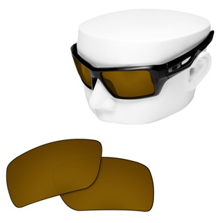 Oowlit เลนส์โพลาไรซ์ สีทองพีช แบบเปลี่ยน สําหรับแว่นตากันแดด Oakley Eyepatch 2 OO9136 RZTB