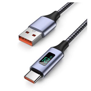 สายเคเบิ้ลชาร์จ Usb Type C Micro Usb 3a Led สําหรับ Xiaomi Huawei