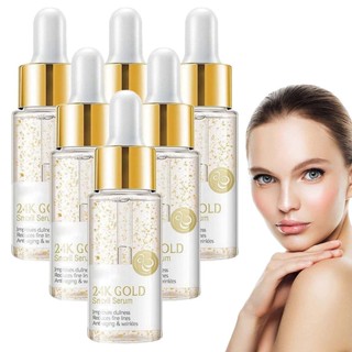 24k Gold Collagen Booster Serum, Snail Serum Deeply Moisturizer Anti Aging