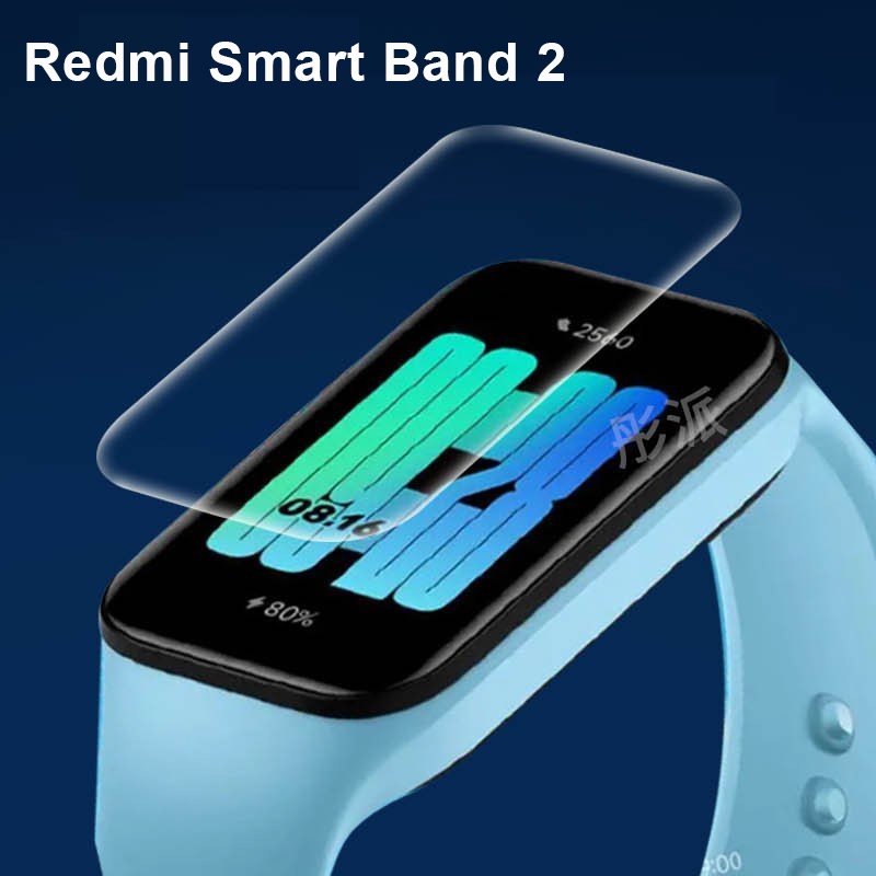 ฟิล์มใส นิ่ม สําหรับ Xiaomi Mi Band 8 Active Redmi Smart Band 2 Band2 ป้องกันหน้าจอ สายรัดข้อมือแบบสมาร์ท ฟิล์มป้องกันไม่ใช่กระจก Xiaomi Redmi Band 2 2023