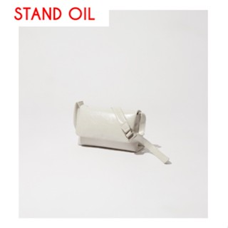 [STAND Oil] กระเป๋าสะพายไหล่ หนังปุย ขนาดเล็ก 4 สี