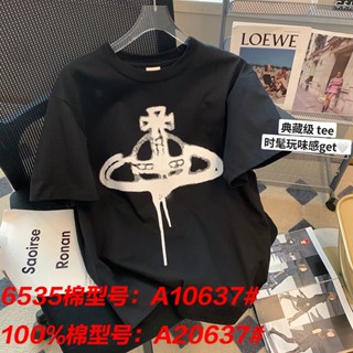 เสื้อยืดแขนสั้น ผ้าฝ้าย 100% พิมพ์ลาย สไตล์เรโทร สําหรับผู้หญิง