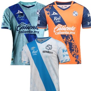 เสื้อกีฬาแขนสั้น ลายทีมชาติฟุตบอล Puebla Home and Away 3rd Fan Edition 2022 2023