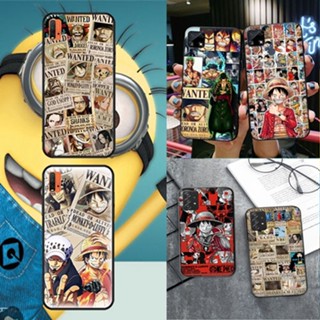 เคสโทรศัพท์มือถือแบบนิ่ม ลาย One Piece D สีดํา สําหรับ Xiaomi Mi 9T Mi 9T Pro Mi 10T Mi 10T Pro Mi 11i Mi 11 Mi CC9E