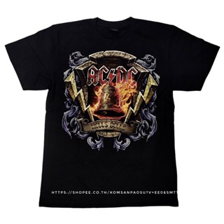 เสื้อยืดวง ACDC hells bells เสื้อวง acdc เสื้อยืด acdc