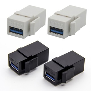 Godd อะแดปเตอร์แจ็ค USB 3 0 A ตัวเมีย เป็น A ตัวเมีย สําหรับติดผนัง