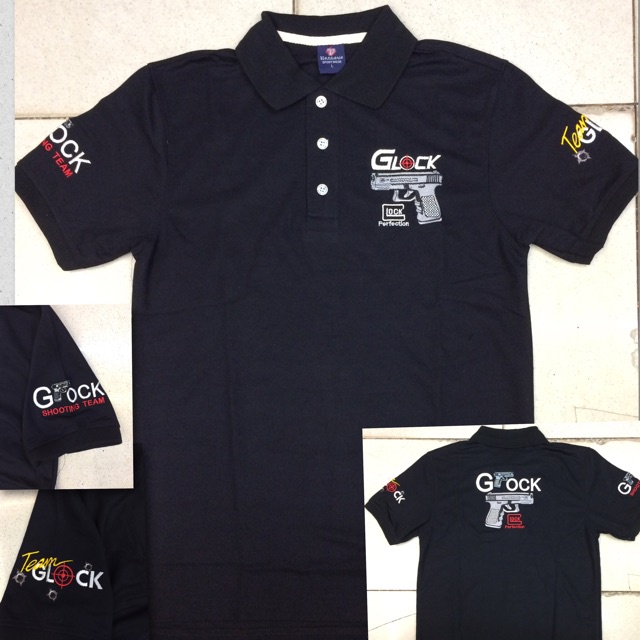 Glock Black Polo Shirt