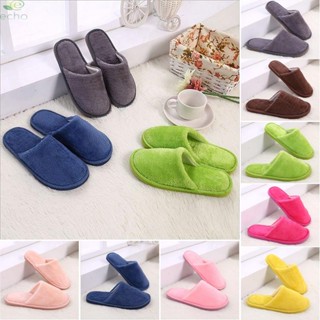 【ECHO】Mens Slippers Autumn Sandals Slides Slip on Bedroom Casual Flat Indoor Open back【Echo-baby】