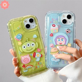 เคสโทรศัพท์มือถือ TPU แบบนิ่ม ลายเอเลี่ยน Buzz Lightyear สําหรับ Xiaomi Redmi Note 10 11 10s 9 11s 8 Redmi 10 12C 9 10C 9T 10A A1 9A 9C NFC Note9 Note10 Note11 POCO F4