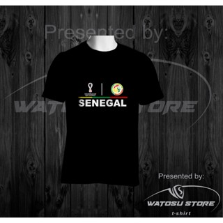 เสื้อยืด พิมพ์ลายทีมชาติกาตาร์ 2022 World Cup Screen SENEGAL