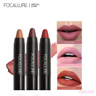 ♕Focallure 14สีลิปสติกปากกาเคลือบกำมะหยี่หมอกเรียบกันน้ำไม่ติดถ้วยไม่จางหายติดทนนานลิปเครื่องสำอาง Upbest