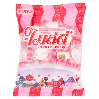 ไมล์ดี้มาร์ชเมลโลว์ MILDY สตรอเบอรี่ 120ก.MARHMALLOWSTRAWBERRY 120G.