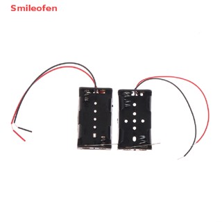 [Smileofen] ใหม่ กล่องเคส AA 2 ช่อง 3V พร้อมสวิตช์ 2 ชิ้น DIY