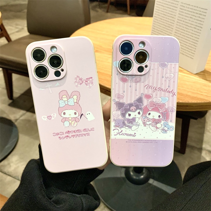 เคสโทรศัพท์มือถือแบบนิ่ม ลายเมโลดี้ Kuromi MF013FF สําหรับ OPPO A16K A1K A16E F5 F7 F9 F11 PRO F1S K
