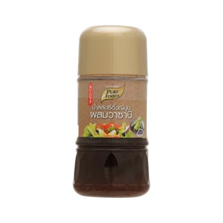 เพียวฟูดส์น้ำสลัดซี้อิ้วผสมวาซาบิ150ก.PF SAUCE JAPANESE SOYWASABI150G