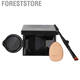 Foreststore Hairline Shadow  0.2oz Sweatproof Dual Color  Portable Safe Makeup Hairline  with Brush for Home for Men