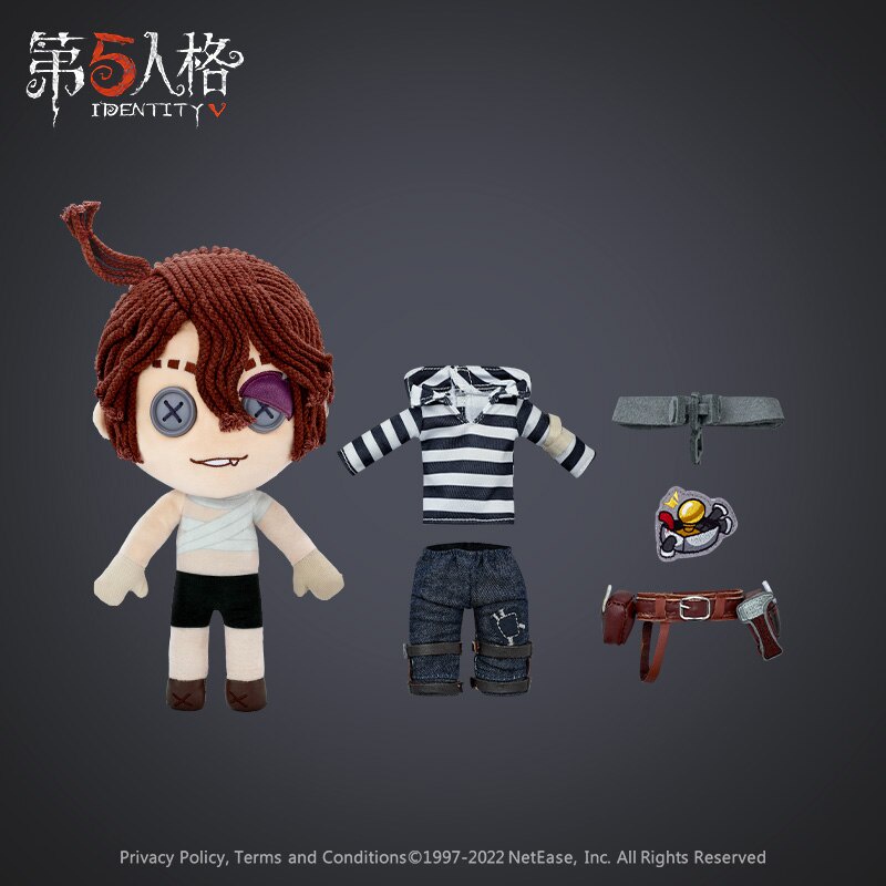 2wu เกม Identity V Kawaii Survivor Luca Balsa นักโทษ Cosplay ตุ๊กตาตุ๊กตาของเล่นเปลี่ยนชุดเดรสสไตล์เกาหลี Up  jca